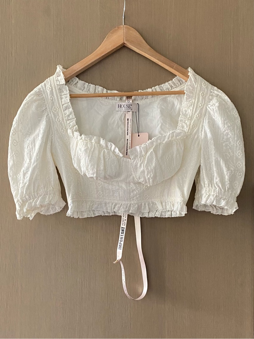 House of CB lace top